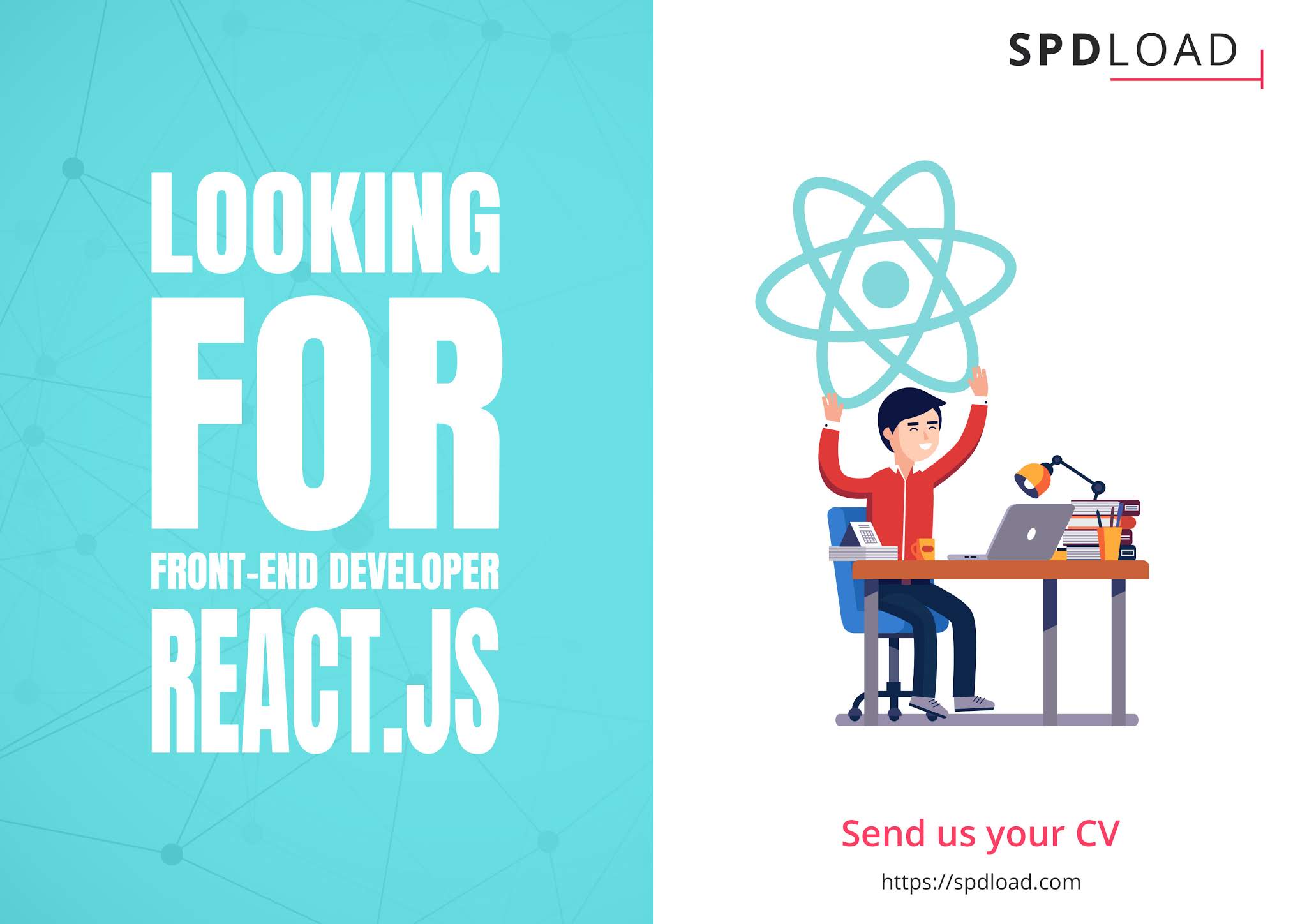 SPDLOAD looking for Front-End developer onboard (React.JS)