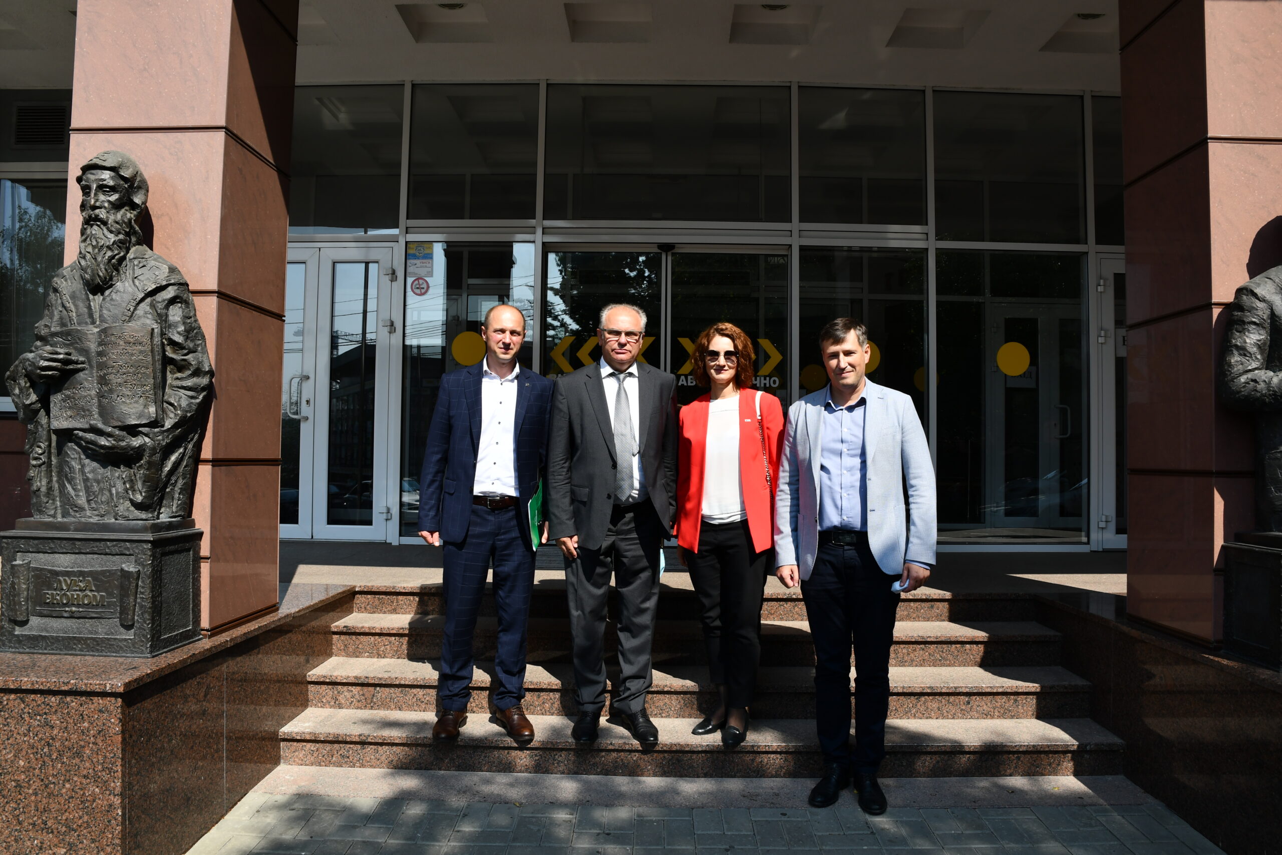 Зустріч з представниками UKRSIBBANK