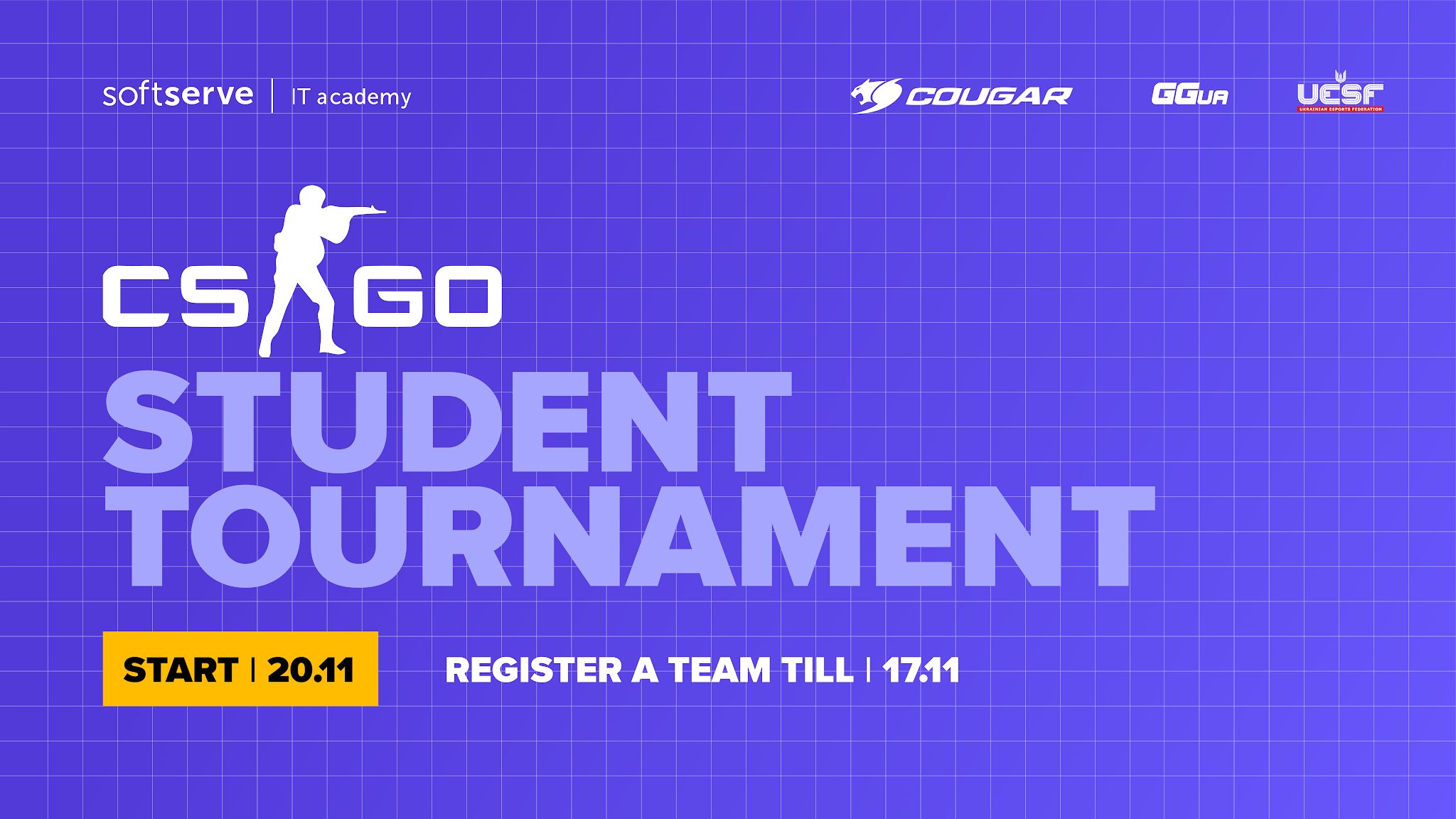 Всеукраїнський турнір з CS:GO від SoftServe та Федерації Кіберспорту України