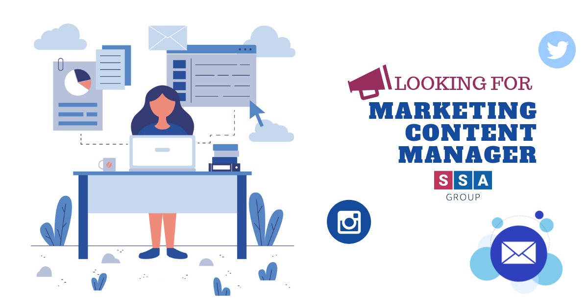 SSA Group is looking for Content Manager to work on a permanent basis
